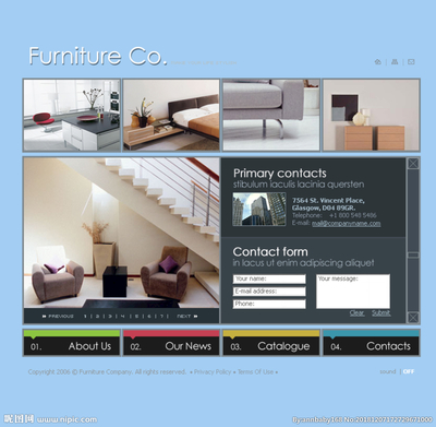 創(chuàng)意網(wǎng)頁(yè)設(shè)計(jì)圖片 點(diǎn)燃視覺(jué)靈感，打造非凡用戶體驗(yàn)